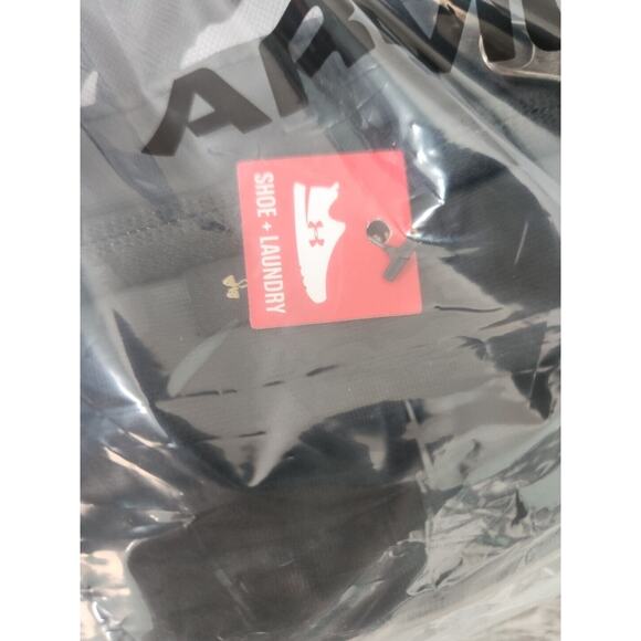 Under Armour UA Hustle 3.0 Camo Black Metallic Gold Backpack Gym Travel School - Picture 7 of 10